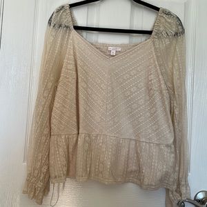 Lauren Conrad long sleeve top